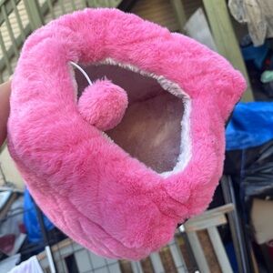 Whisker City® Fur Hiding Hut & Toy Cat Bed